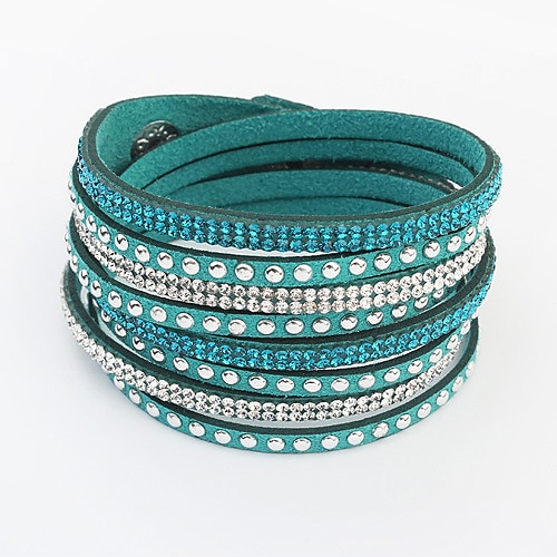 Dame Vintage Armbånd Vevet Armband Retro Mote Veving Mote Enkel Elegant Ferie Lær Armbånd Smykker Svart / Hvit / Rosa Til Fest & Aften Gave Ferie Bursdag Festival 2025 - $9.49 –P4