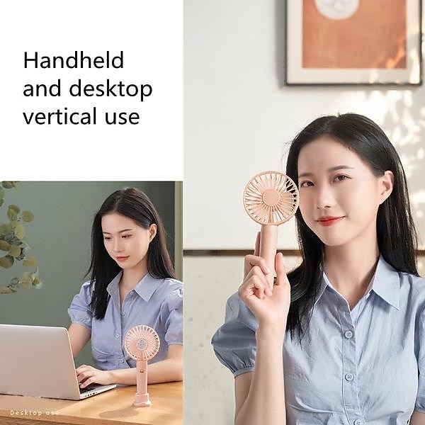 3-Speed Portable Handheld Mini Fan – USB Rechargeable Personal Fan with 1200mAh Battery for Indoor and Outdoor Use 2025 - $13.99 –P6