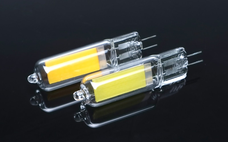 10 stuks 2w led bi-pin lampen 200 lm g9/ g4 t 1 led kralen cob warm wit/ wit dimbaar 220-240 v 2025 - $37.99 –P6