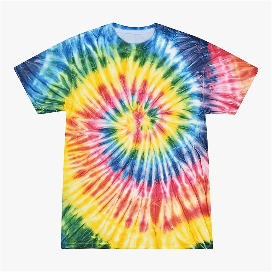 Disk Tie Dye T-skjorte Animé 3D Graphic Til Par Herre Dame Voksne Maskerade 3D-utskrift Fritid / hverdag 2025 - $17.99 –P11