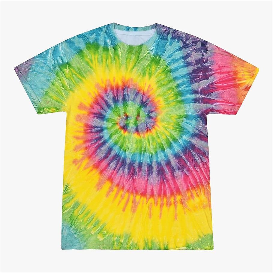 Disk Tie Dye T-skjorte Animé 3D Graphic Til Par Herre Dame Voksne Maskerade 3D-utskrift Fritid / hverdag 2025 - $17.99 –P12