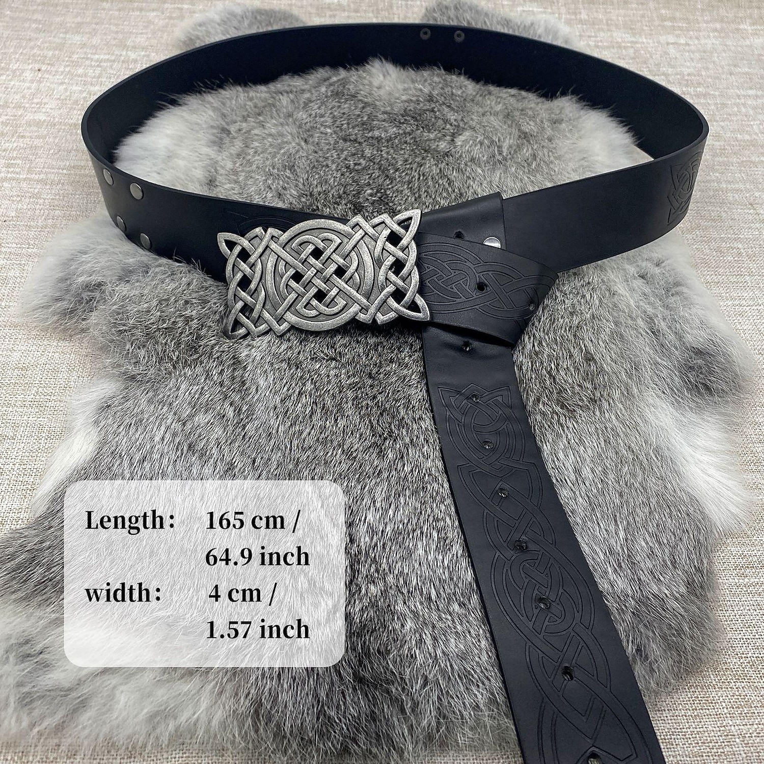 Warrior Knight Ritter Viking Celtic Knight Retro Vintage Punk & Gothic Medieval Renaissance 17th Century Cosplay Costume Masquerade Waist Belt Men's Women's Costume Vintage Cosplay Performance Stage 2025 - $18.99 –P3