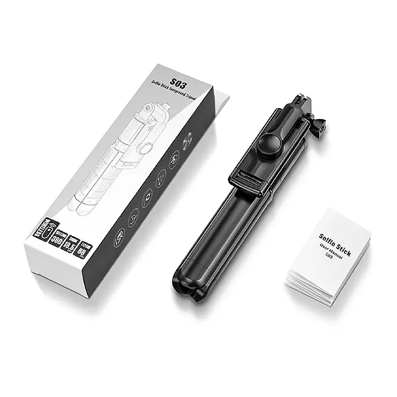 Retractable Selfie Stick Tripod With Wireless Remote & Tripod Stand - Lightweight & Portable for iPhone 14 13 12 Pro Xs Max Xr X 8Plus 7 & Samsung Smartphones 2025 - $18.99 –P5