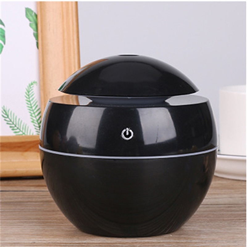 diffusore di oli essenziali con aroma usb umidificatore ad ultrasuoni per diffusore di aromi domestici diffusore di vapore luce led a 7 colori 130 ml ufficio del 2025 a $23.99 –P4