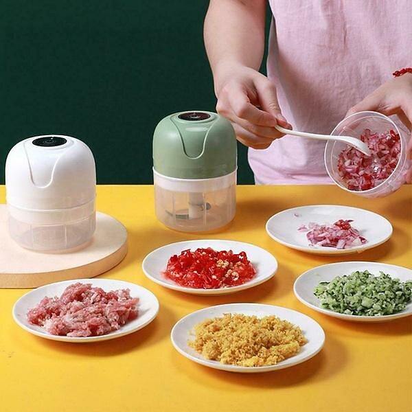 100/250 ml elettrico mini usb aglio schiacciapatate wireless aglio smerigliatrice tritacarne verdure peperoncino tritacarne cibo chopper utensili da cucina del 2026 a $20.99 –P4