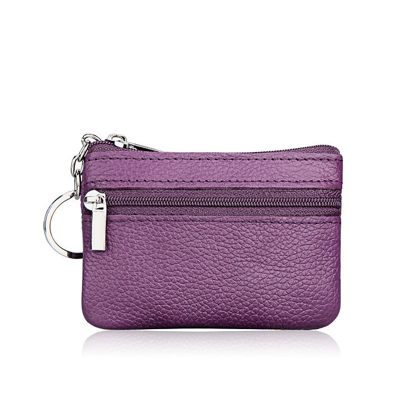 Fashion Leather Mini Coin Change Purse Wallet Clutch Zipper Small Soft Key Card Holder Money Bag Pocket Wallets 2025 - $10.99 –P15