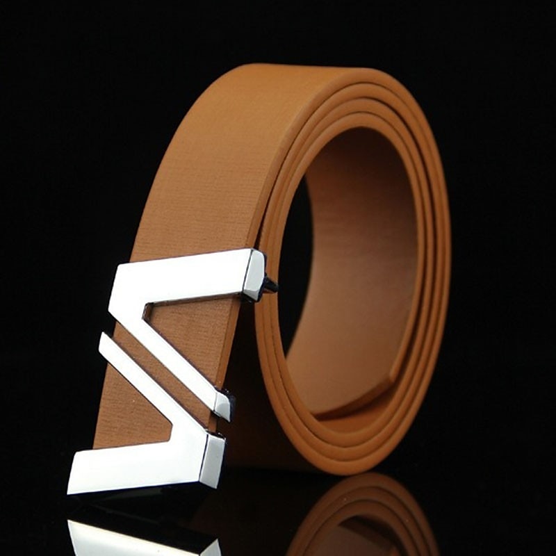 Men's Sashes Belt Men's belt Waist Belt Black White PU Leather Alloy Modern Contemporary Solid / Plain Color Vacation Daily Wear Casual Daily 2025 - $11.49 –P3