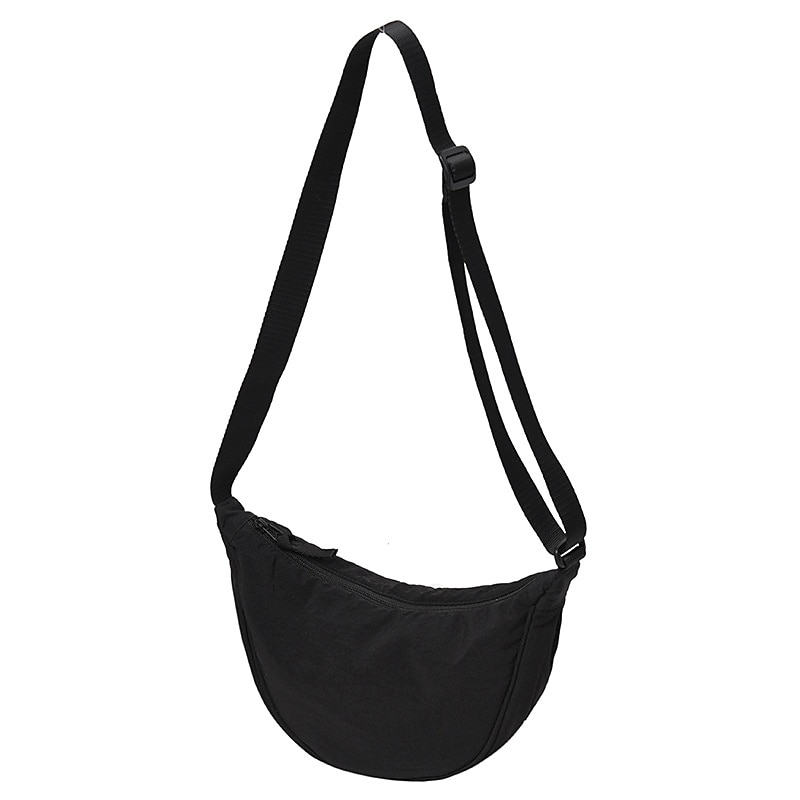 Women's Crossbody Bag Shoulder Bag Hobo Bag Nylon Daily Holiday Zipper Large Capacity Lightweight Durable Solid Color claret Lake blue Lemon Yellow 2025 - $18.99 –P15