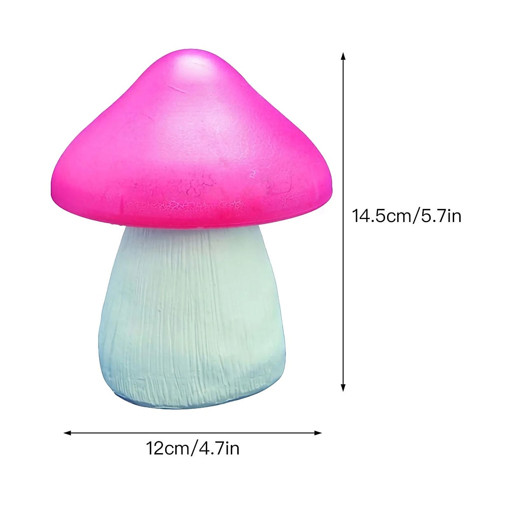 2026年 ソーラー LED 発光大型キノコライト樹脂変色庭の芝生ライト装飾ライト風景ライト  コレクション – $26.99 –P7