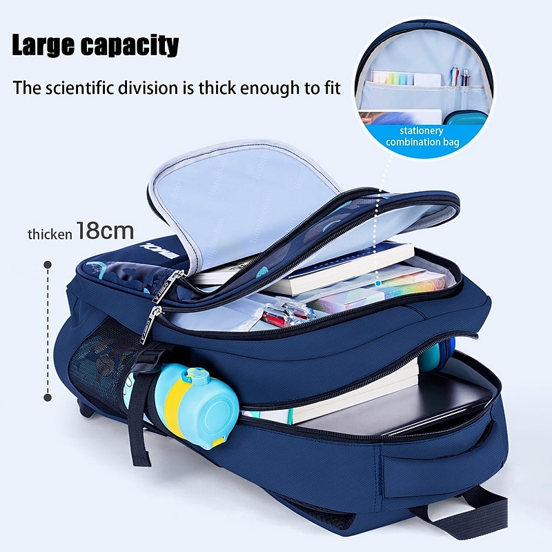School Backpacks Boys Backpacks for School Backpacks Large Capacity Waterproof Back to School Gifts 2026 - $35.99 –P4