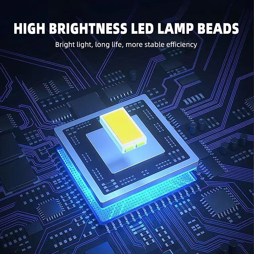 Outdoor USB Rechargeable LED Lamp Bulbs 60W Emergency Light Hook Up Camping Fishing Portable Lantern Night Lights 2025 - $8.49 –P5