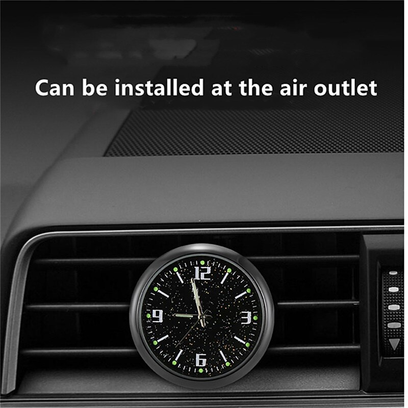 New Upgrade Car Refit Accessories With Luminous Star Sky Clock Electronic Quartz Ornaments Watch Clock Apply for All Car 2025 - $12.99 –P7