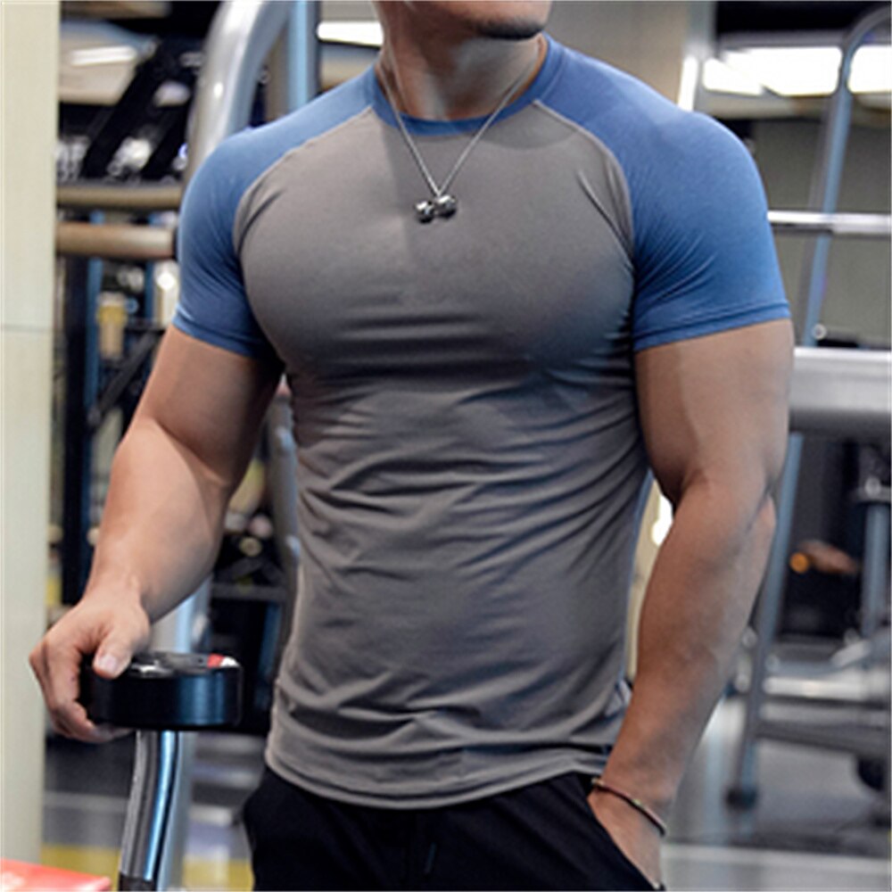 Homme Vetement Musculation T Shirt Compression Chemise de course Manche Courte Tee-shirt Athlétique Athleisure Respirable Séchage rapide Evacuation de l'humidité Aptitude Exercice Physique de 2026 ? $15.49 –P2