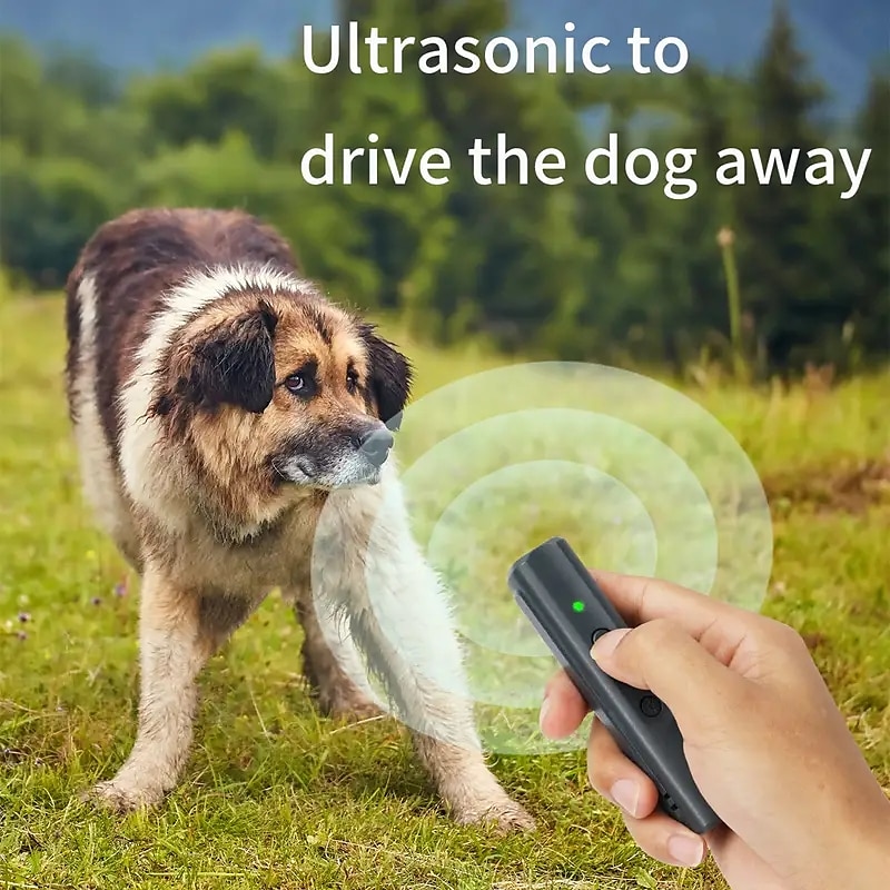 2025年 充電式超音波犬の無駄吠え防止装置で犬の無駄吠えを瞬時に制御します。 & 安全に  コレクション – $34.99 –P9