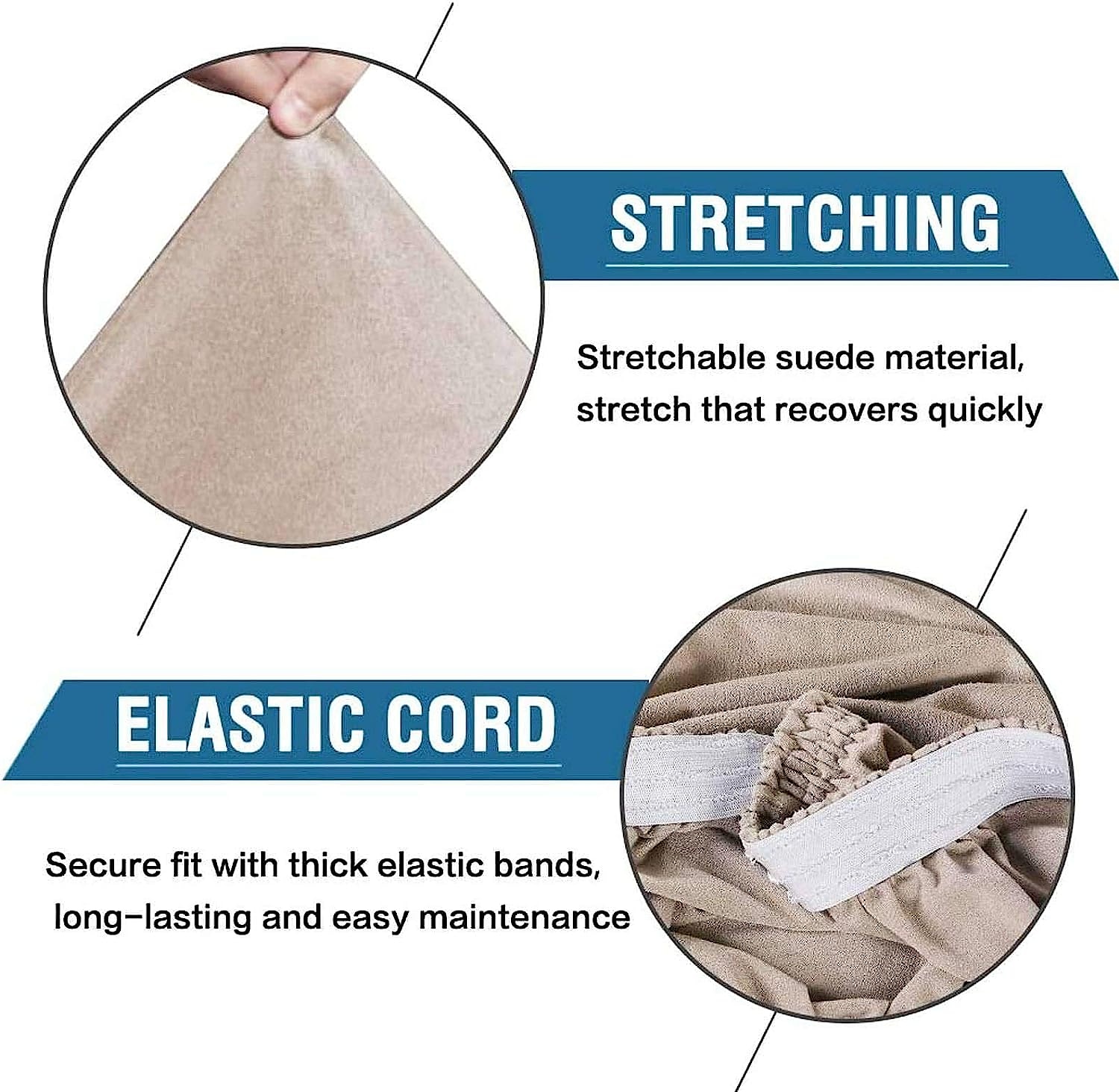 Suede Fabric Dining Chair Cover High Back Dining Chair Cover Slipcover Suede Water Repellent Soft Plain Solid Color Durable Washable Furniture Protector For Dining Room Party 2/4pcs 2025 - $16.99 –P9