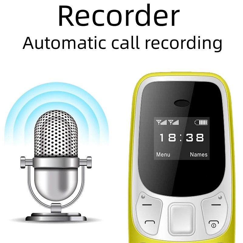 New L8STAR BM10 Pocket Mini Mobile Cell Phone Dual SIM Earphone MP3 2025 - $23.99 –P9