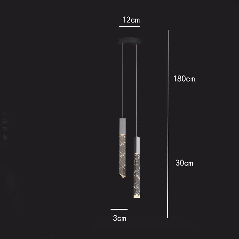 2 lumières 3 lumières 6 lumières 3 cm Intensité Réglable Conception unique Lampe suspendue Aluminium Plaqué Moderne Style nordique 110-120V 220-240V de 2025 ? $84.99 –P3