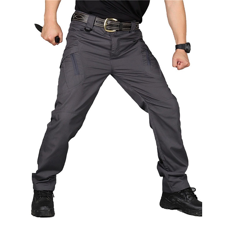 Homme Pantalon Cargo Pantalon tactique Pantalon Multi poche Plein Vestimentaire Extérieur Casual du quotidien Mélange de Coton Sportif Mode Noir Vert Véronèse de 2025 ? $21.99 –P6