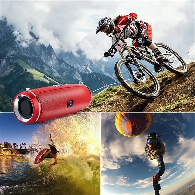 IPX7 Bluetooth Lautsprecher Bluetooth Wasserdicht Stereoton Tragbar und lange Akkulaufzeit Sprecher Für Handy TV 2025 - $27.99 –P6