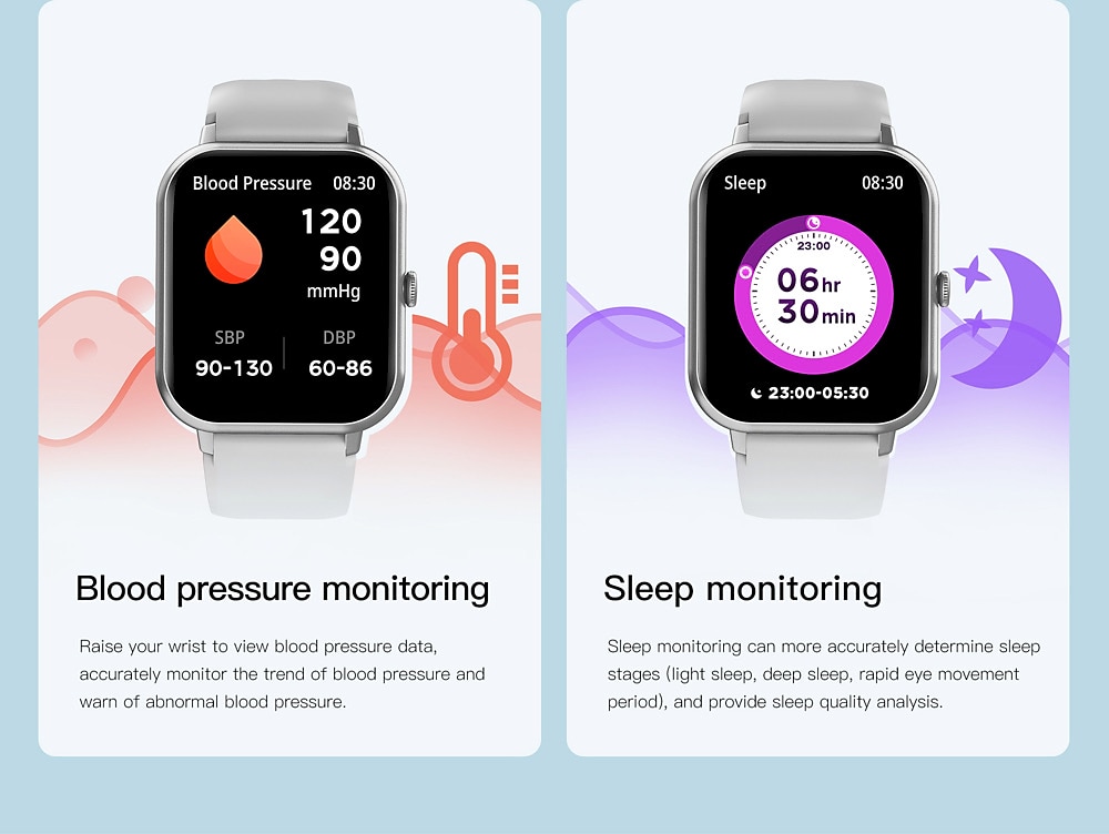 696 ZL54C Smart Watch 1.83 inch Smartwatch Fitness Running Watch Bluetooth Pedometer Call Reminder Sleep Tracker Compatible with Android iOS Women Men Hands-Free Calls Message Reminder Custom Watch 2025 - $39.99 –P10