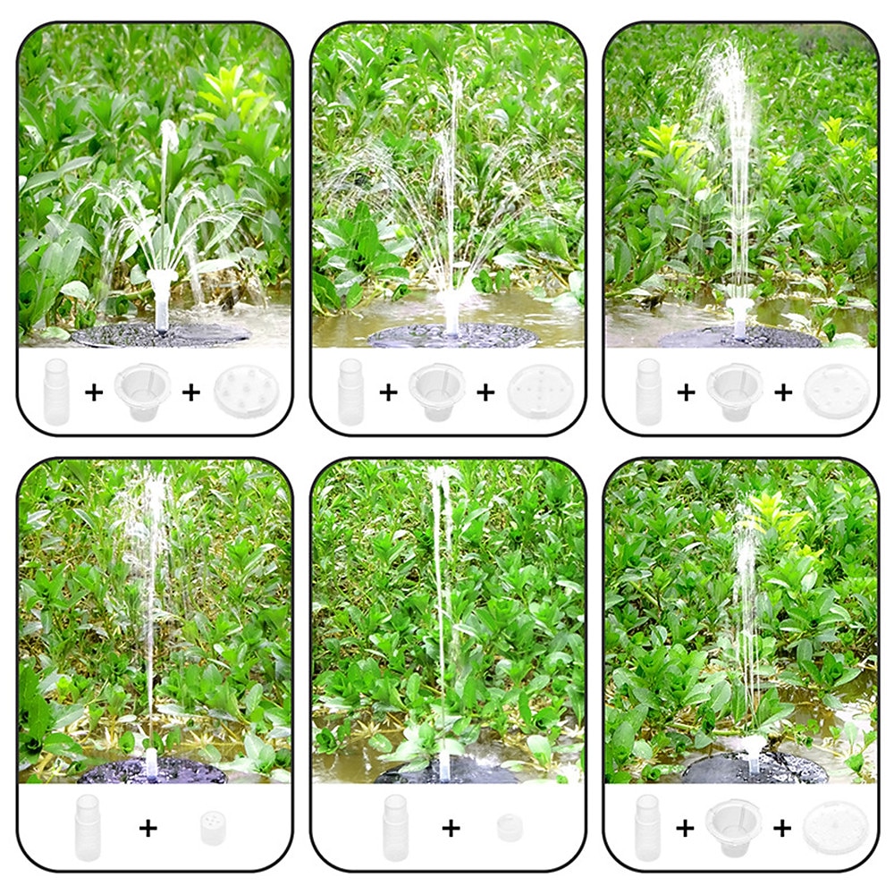 Floating Solar Bird Bath Water Fountain Lights Garden Waterfall Fountain Pond Solar Panel Powered Water Pump Garden Decoration 2026 - $48.99 –P3