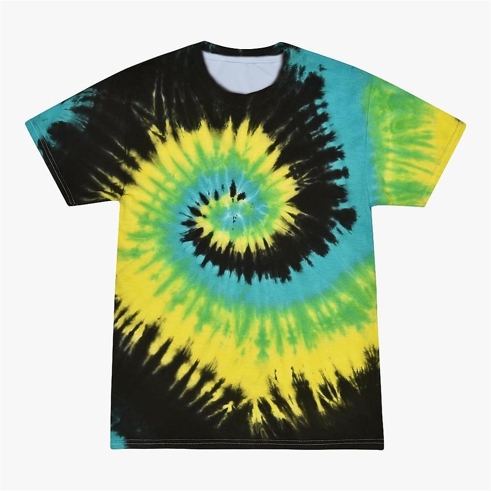 Disk Tie Dye T-skjorte Animé 3D Graphic Til Par Herre Dame Voksne Maskerade 3D-utskrift Fritid / hverdag 2025 - $17.99 –P15