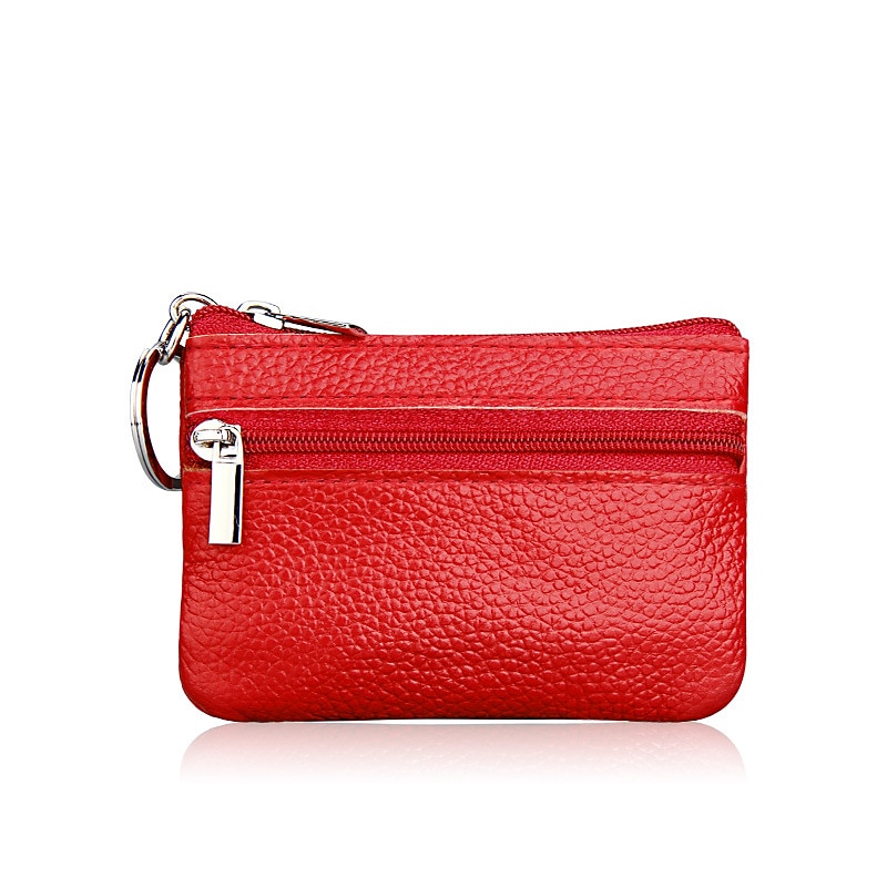 Fashion Leather Mini Coin Change Purse Wallet Clutch Zipper Small Soft Key Card Holder Money Bag Pocket Wallets 2025 - $10.99 –P10