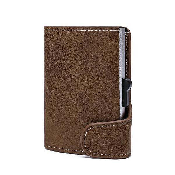 RFID Pop Up Credit Card Holder Wallet Men Business Card Case Slim Minimalist Trifold Credit Card Wallet for Women Card Holder Up 2025 - $16.99 –P10