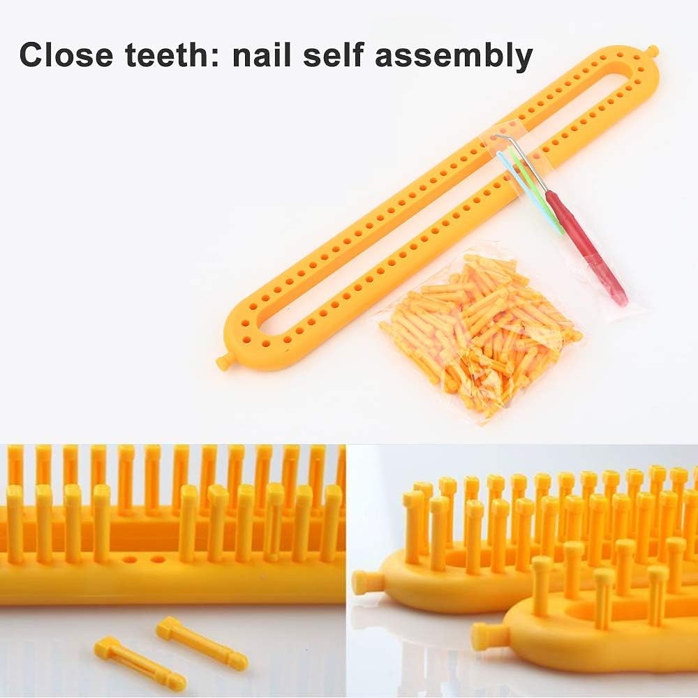 Długa deska do robienia na drutach wyroby krawieckie multi-knit krosno narzędzie do majsterkowania szalik szal koce knitter dla początkujących akcesoria do szycia 2025 - $9.49 –P3