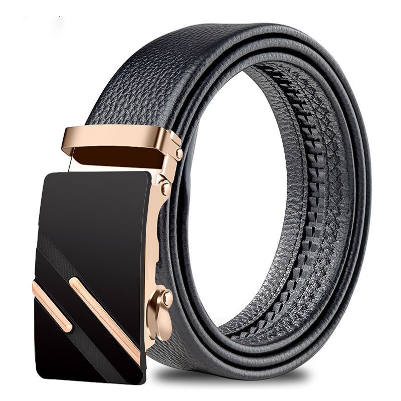 Homme Ceinture en similicuir Argent Noir Acier (nicket plaqué) Plein Usage quotidien Sortie Fin de semaine de 2025 ? $9.99 –P8