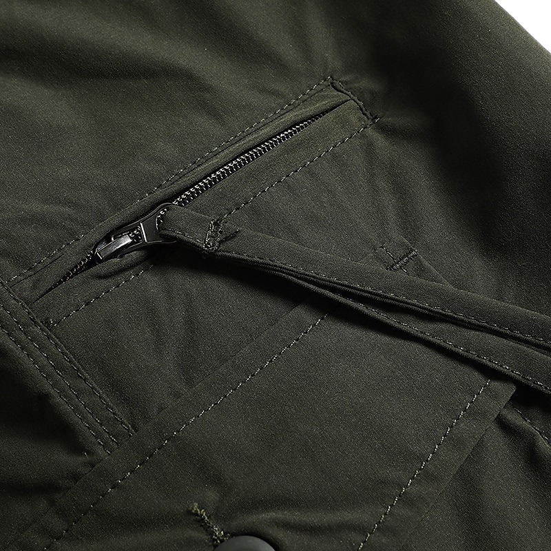Homens Bermuda Cargo Calção Shorts de verão Shorts de Trilha Com Cordão Cintura elástica Bolso multi Tecido Conforto Macio Comprimento do joelho Ao ar livre Diário Para Noite Moda Casual Exército de 2025 por $21.99 –P19