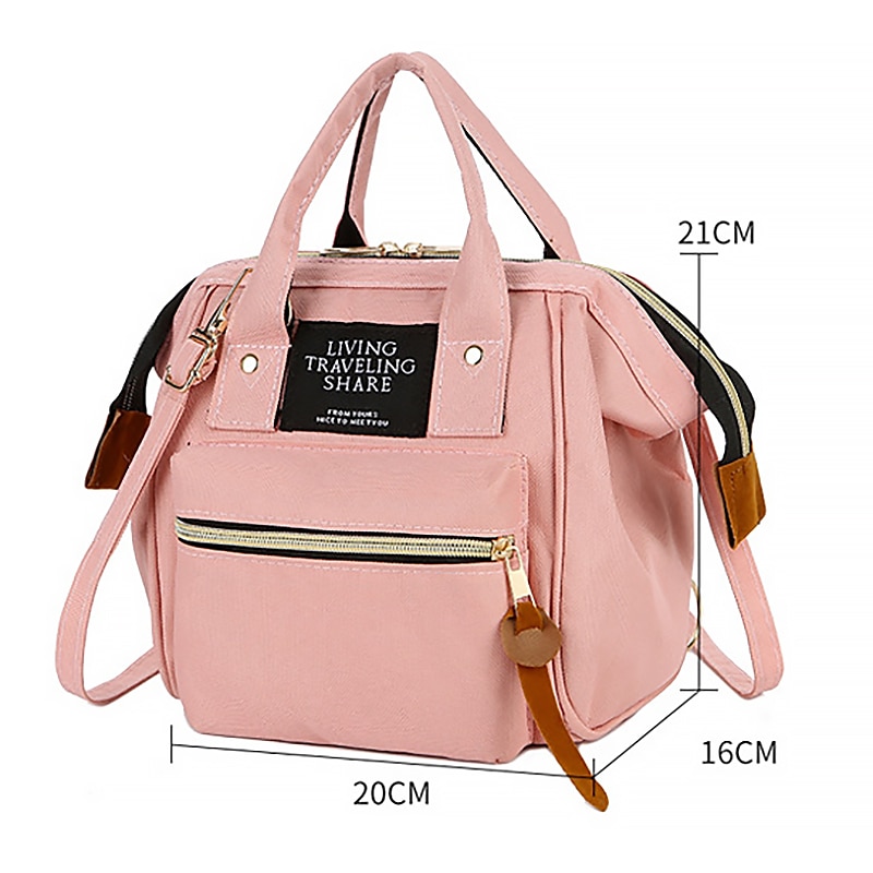 Multifunctional Canvas Backpack and Handbag – Versatile and Stylish Back to School, Travel, or Everyday Bag in Multiple Colors 2025 - $24.99 –P4