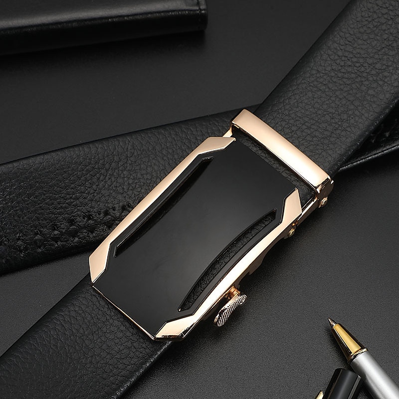 Homme Ceinture en similicuir Argent Noir Acier (nicket plaqué) Plein Usage quotidien Sortie Fin de semaine de 2025 ? $9.99 –P1