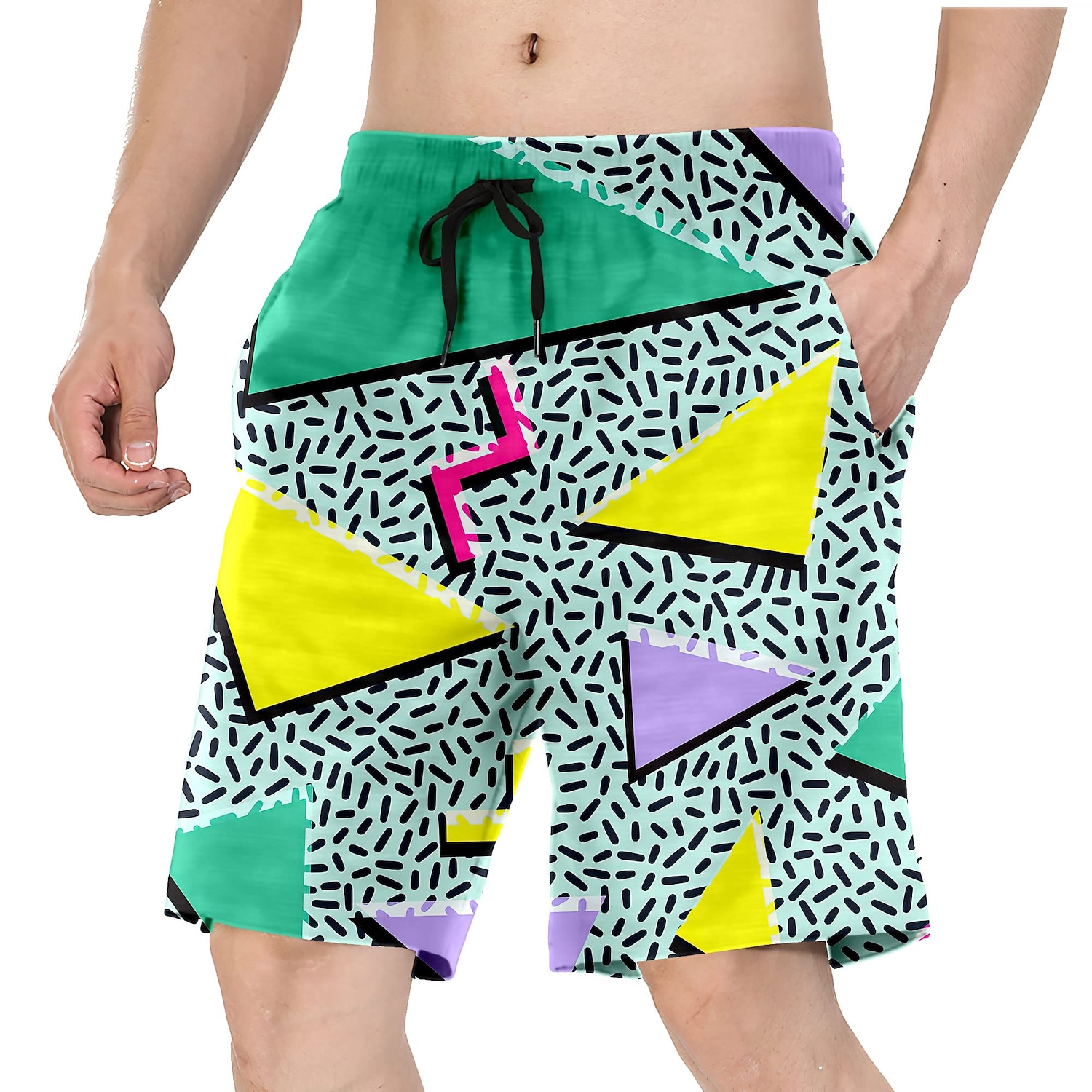 Doll Retro Vintage 1980s Beach Shorts Men's Costume Vintage Cosplay Vacation Beach Shorts 2025 - $16.49 –P17