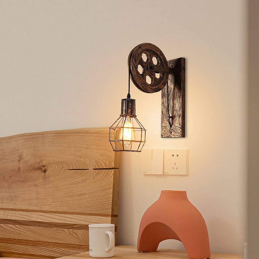 eleva l'arredamento della tua casa con un'applique vintage, perfetta per corridoi, caffè, bar & Di più! del 2025 a $42.99 –P2