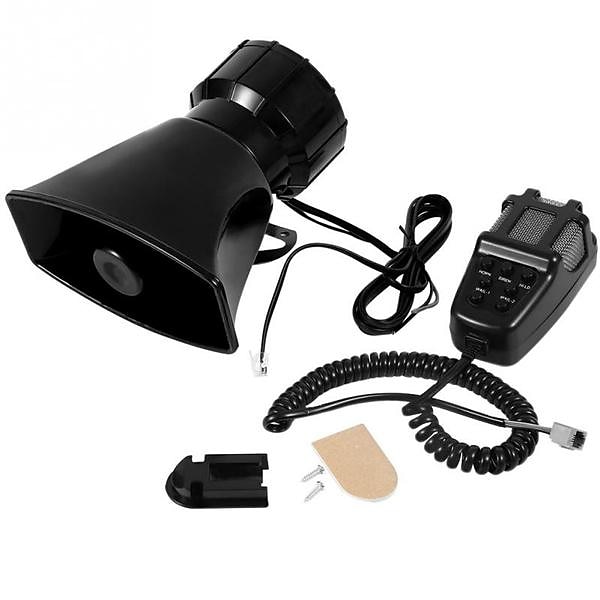 Starfire 120db 12v צופר חזק סירנה לרכב סירה טנדר משאית 7 טון מערכת מיקרופון 2025 - $45.99 –P1