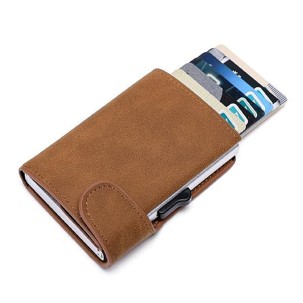 RFID Pop Up Credit Card Holder Wallet Men Business Card Case Slim Minimalist Trifold Credit Card Wallet for Women Card Holder Up 2025 - $16.99 –P4