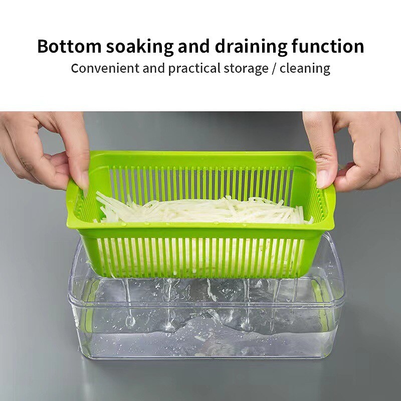 Vegetable Chopper 16 in 1Multifunctional Food Chopper Kitchen Vegetable Slicer Dicer Cutter Veggie Chopper With 8 Blades Carrot Chopper with Container 2025 - $46.99 –P5