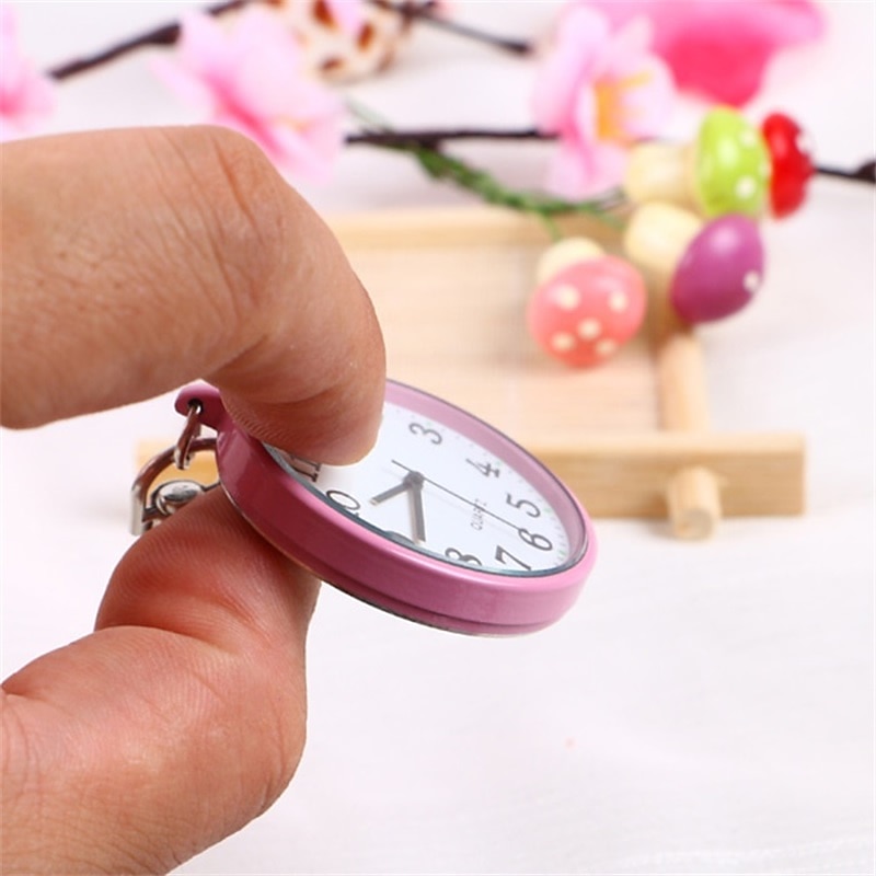 2023 Pocket Watches Nurse Pocket Watch Keychain Fob Clock with Battery Doctor Medical Vintage Watch 2025 - $12.99 –P4