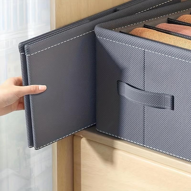 Foldable Clothes Storage Box, Thickened Compartment Organizer for Pants and Shirts - PP Board, 17.32 x 11.81 x 7.87 inches 2025 - $7.99 –P3