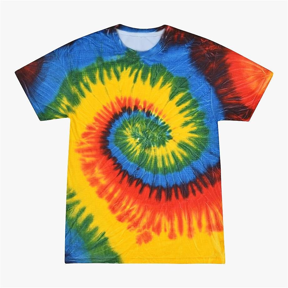 Disk Tie Dye T-skjorte Animé 3D Graphic Til Par Herre Dame Voksne Maskerade 3D-utskrift Fritid / hverdag 2025 - $17.99 –P9