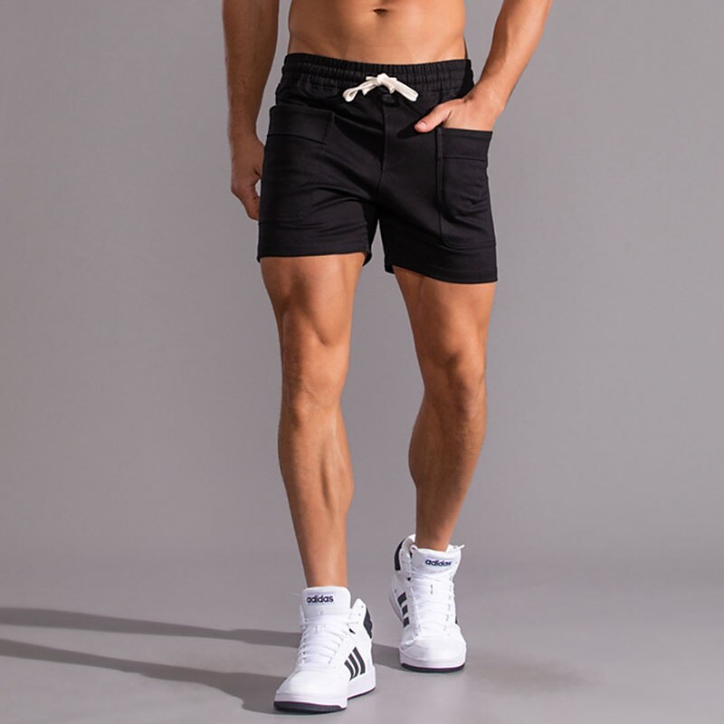 Per uomo Pantaloncini rosa Pantaloncini estivi Pantaloncini casual Tasche Liscio Comfort Traspirante Esterno Giornaliero Per uscire Di tendenza Informale Nero Bianco del 2025 a $23.99 –P14