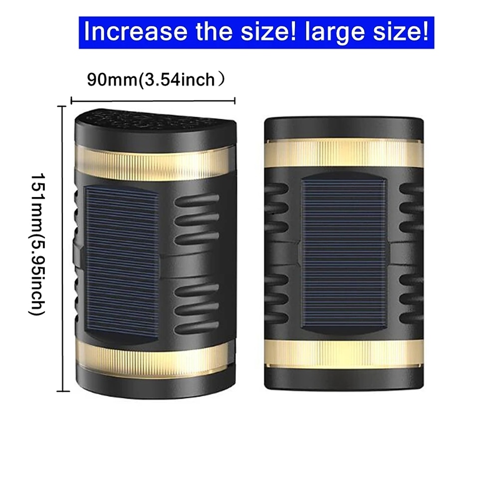Solar LED Outdoor Wall Lamp Waterproof Garden Decor Light for Balcony Courtyard Landscape Street Garden Wall Light 2025 - $13.99 –P9