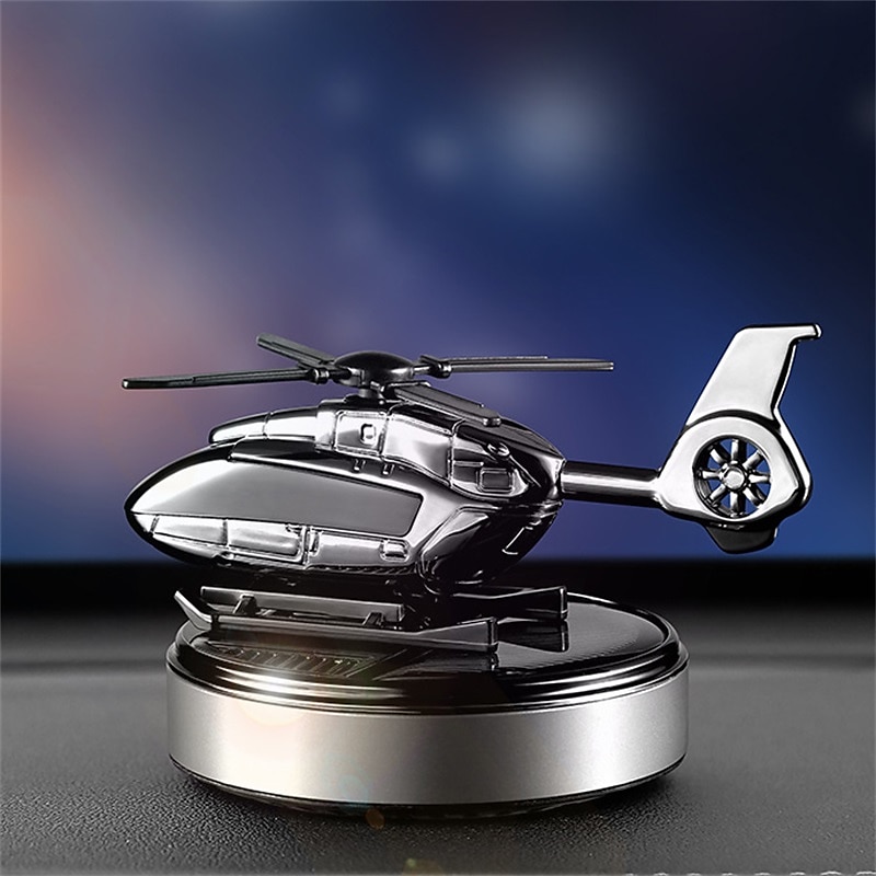 bil luftfräschare solenergi roterande bil aromaterapi diffusor helikopter inredning 2025 - $17.99 –P6