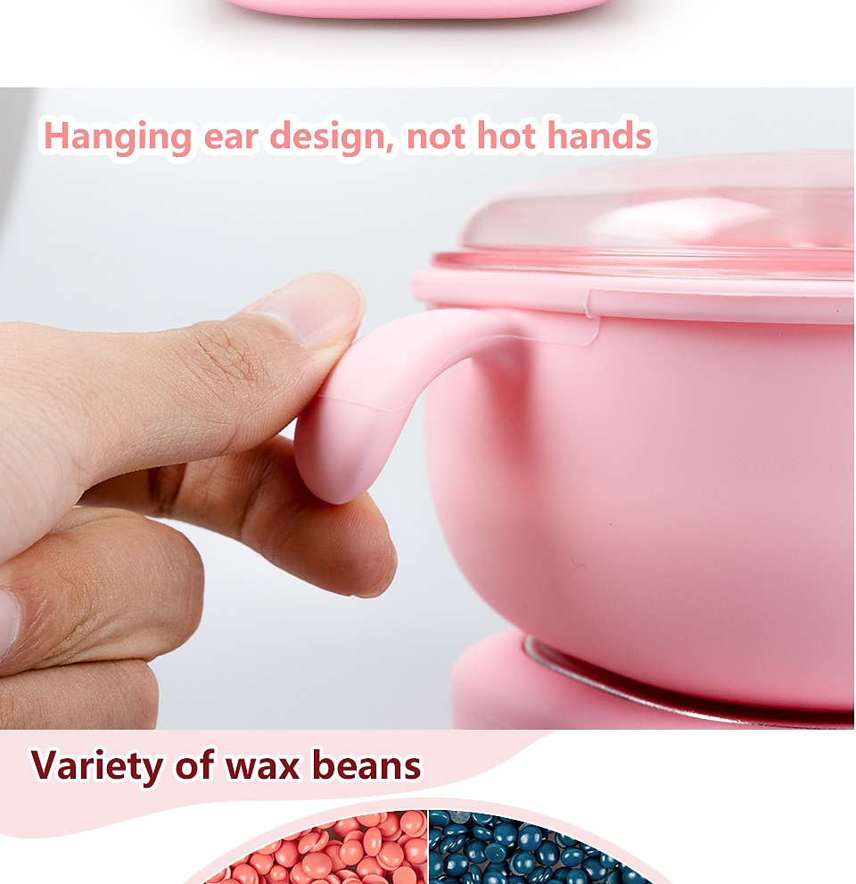 Silicone Portable Wax Hair Removal Machine Wax Heater Depilatory High Temperature Resistant 2025 - $25.99 –P9