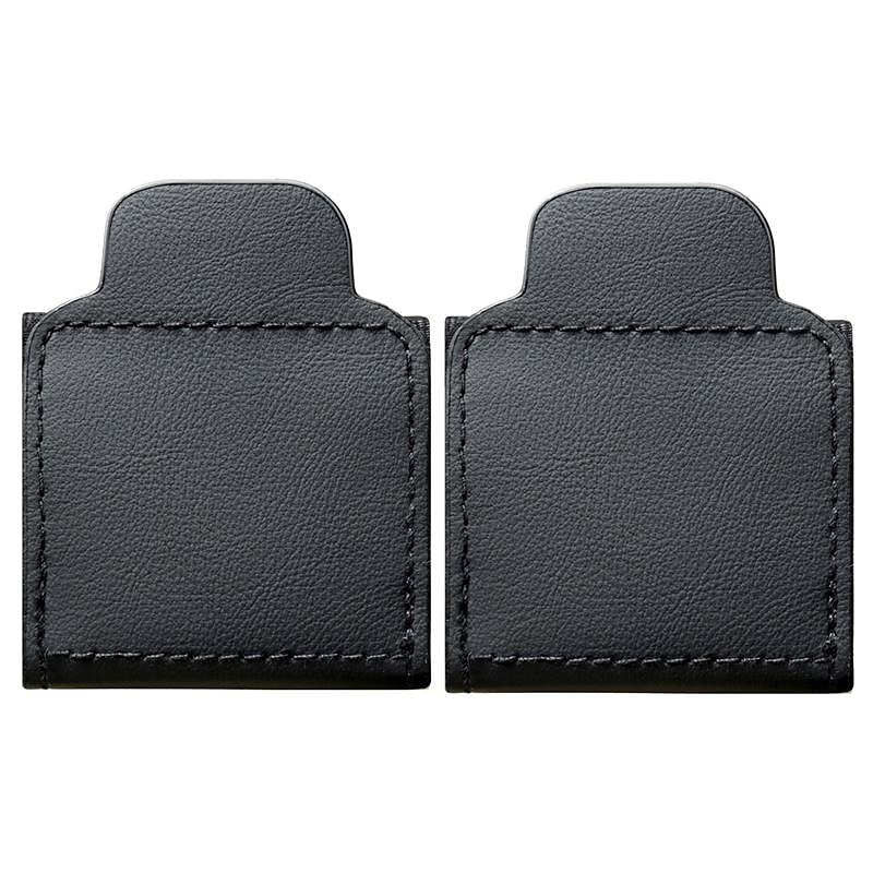 2Pcs Car Seat Seat Belt Adjuster Velcro PU Leather Seat Belt For Children Pregnant Women With Limiter Fixed Clip Anti-stretching Neck Belly 2025 - $11.99 –P8