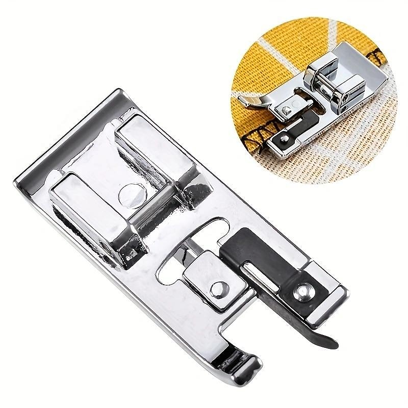 Rolled Hem Foot Tool for Low Shank Snap-On Sewing Machines - Overlock, Overedge, and Overcasting Presser - Perfect for Singer, Brother, and More - Achieve Professional-Looking Hems with Ease 2025 - $9.49 –P8