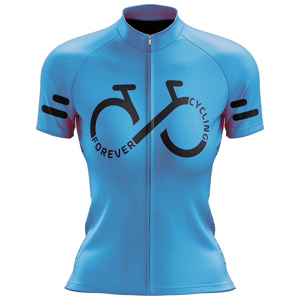 Γυναικεία Φανέλα ποδηλασίας Γραφική Αστείος Κοντομάνικο Ποδήλατο Αθλητική μπλούζα Μπολύζες με 3 πίσω τσέπες Ποδηλασία Βουνού Ποδηλασία Δρόμου 2026 - $30.99 –P6