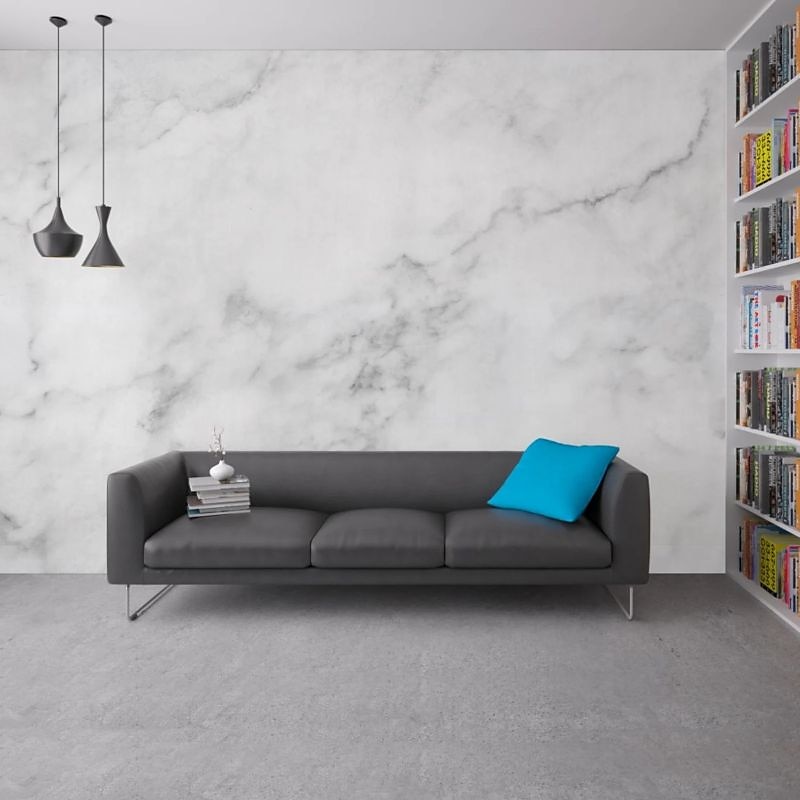 Coole Tapeten, abstrakte Marmortapete, Wandbild, weißer Aufkleber, abziehbares PVC/Vinyl-Material, selbstklebend/Kleber erforderlich, Wanddekoration für Wohnzimmer, Küche, Bad 2026 - $20.99 –P9