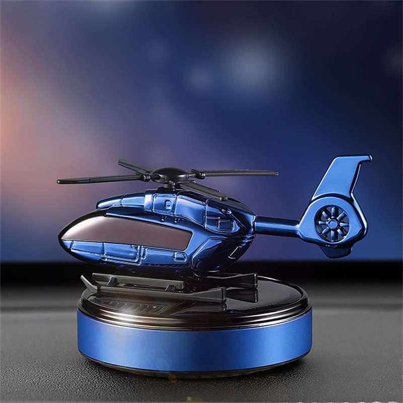 bil luftfräschare solenergi roterande bil aromaterapi diffusor helikopter inredning 2025 - $17.99 –P5